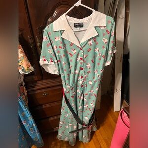 Unique Vintage Hello Kitty dress size 2X